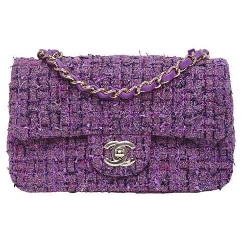 chanel flap bag tweed|Chanel tweed bag 2022.